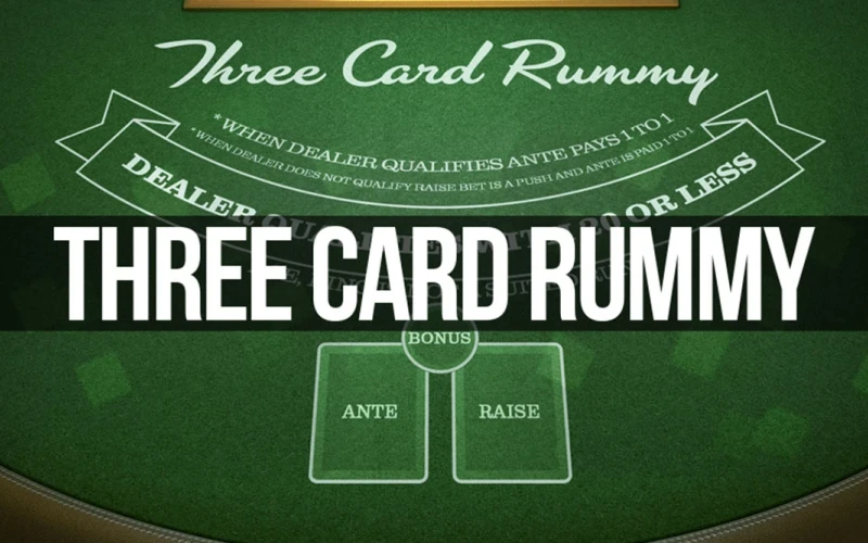 Try Three Card Rummy and score big at Ricky Casino.